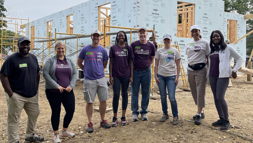 Habitat for Humanity building outdoors
